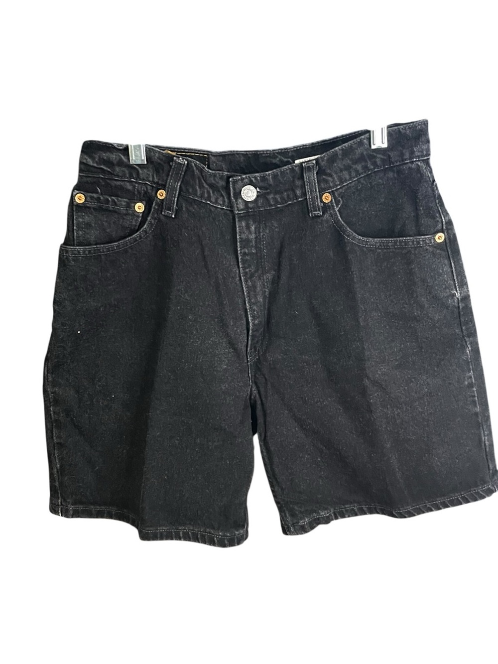 Vtg 1999 Levi’s  Black Women's Denim Shorts